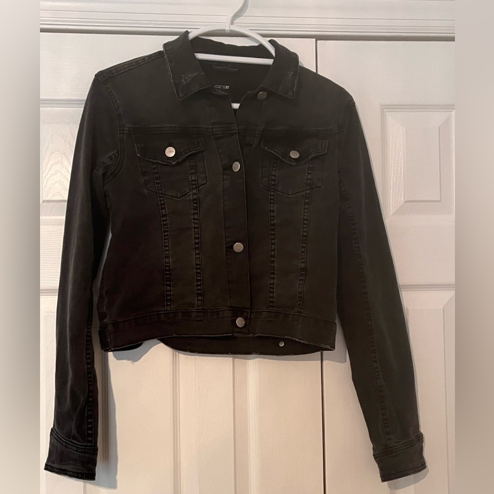 Joes black Jean jacket size xl (16)